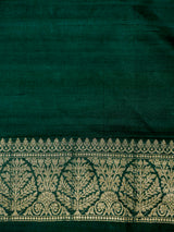 Light Green Tussar Georgette Saree