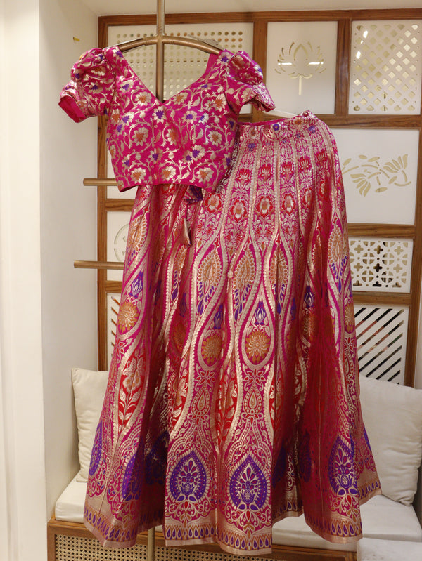 Silk Blended Lehenga