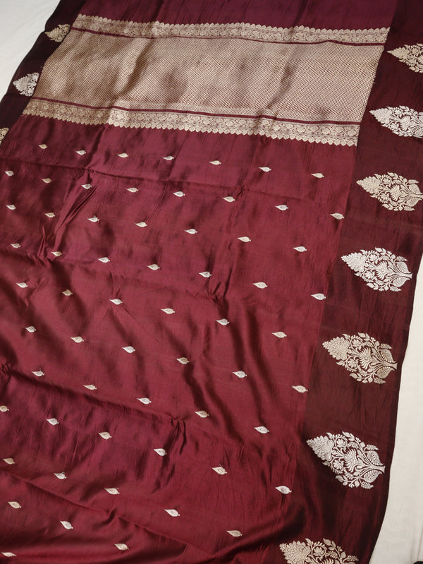 Handloom Mashru Silk Saree