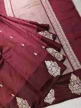 Handloom Mashru Silk Saree